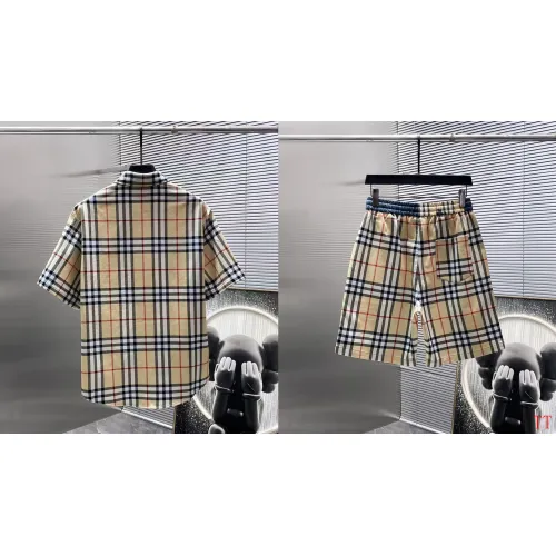 Replica Burberry Tracksuits Short Sleeved For Men #1458691 $82.00 USD for Wholesale