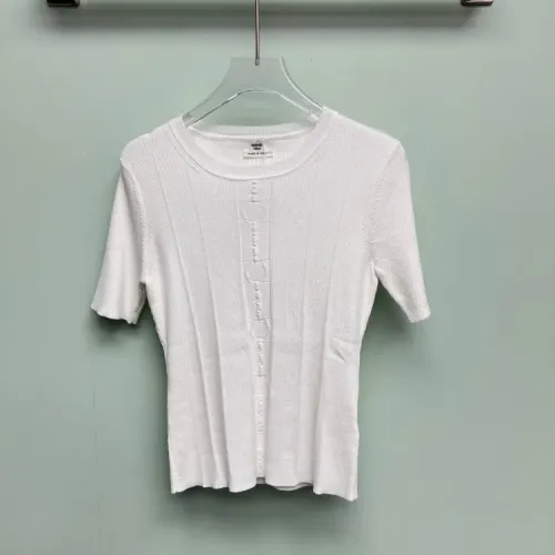 Wholesale Hermes T-Shirts Short Sleeved For Women #1458692 $80.00 USD, Wholesale Quality Replica Hermes T-Shirts