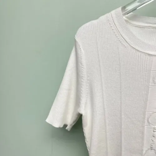 Replica Hermes T-Shirts Short Sleeved For Women #1458692 $80.00 USD for Wholesale