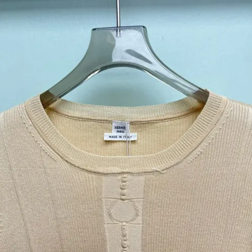 Replica Hermes T-Shirts Short Sleeved For Women #1458693 $80.00 USD for Wholesale