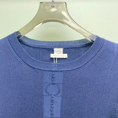 Replica Hermes T-Shirts Short Sleeved For Women #1458694 $80.00 USD for Wholesale