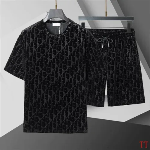 Wholesale Christian Dior Tracksuits Short Sleeved For Men #1458695 $60.00 USD, Wholesale Quality Replica Christian Dior Tracksuits
