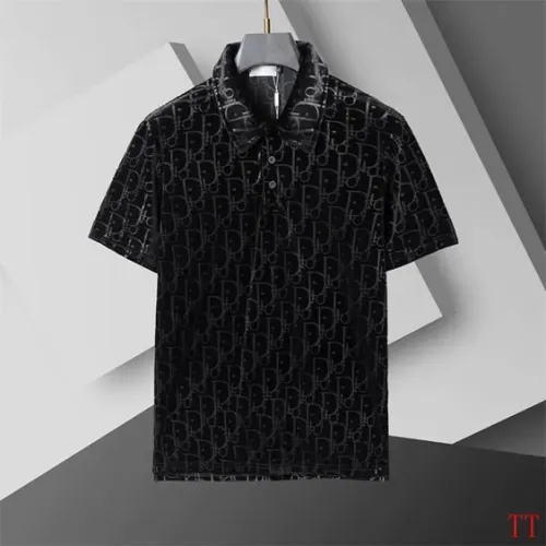 Replica Christian Dior Tracksuits Short Sleeved For Men #1458696 $72.00 USD for Wholesale