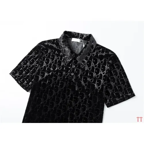 Replica Christian Dior Tracksuits Short Sleeved For Men #1458696 $72.00 USD for Wholesale