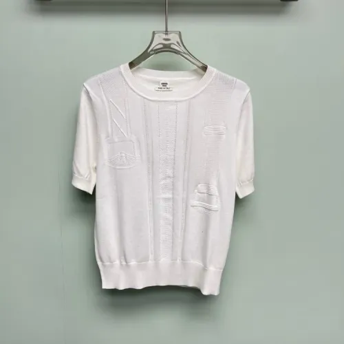 Wholesale Hermes T-Shirts Short Sleeved For Women #1458699 $80.00 USD, Wholesale Quality Replica Hermes T-Shirts