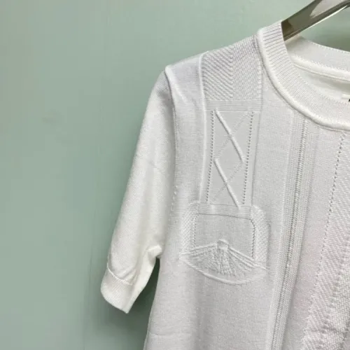 Replica Hermes T-Shirts Short Sleeved For Women #1458699 $80.00 USD for Wholesale