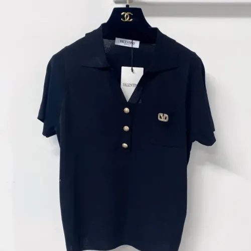 Wholesale Valentino T-Shirts Short Sleeved For Women #1458717 $98.00 USD, Wholesale Quality Replica Valentino T-Shirts
