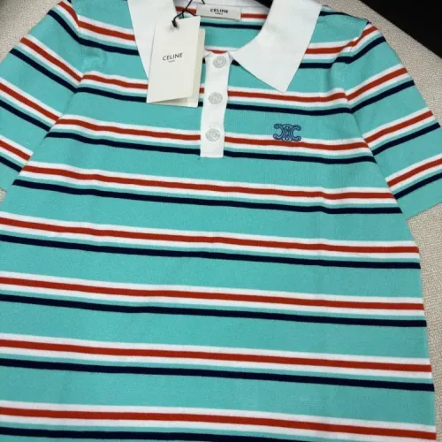 Replica Celine T-Shirts Short Sleeved For Women #1458747 $80.00 USD for Wholesale