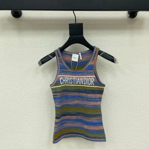 Wholesale Christian Dior T-Shirts Sleeveless For Women #1458758 $76.00 USD, Wholesale Quality Replica Christian Dior T-Shirts