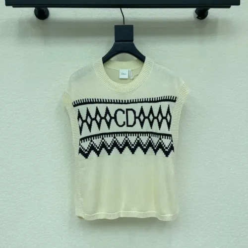 Wholesale Christian Dior T-Shirts Sleeveless For Women #1458762 $76.00 USD, Wholesale Quality Replica Christian Dior T-Shirts