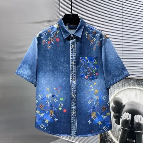Replica Louis Vuitton LV Tracksuits Short Sleeved For Men #1458764 $82.00 USD for Wholesale