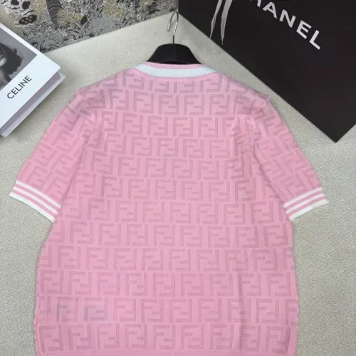 Replica Fendi T-Shirts Short Sleeved For Women #1458765 $76.00 USD for Wholesale