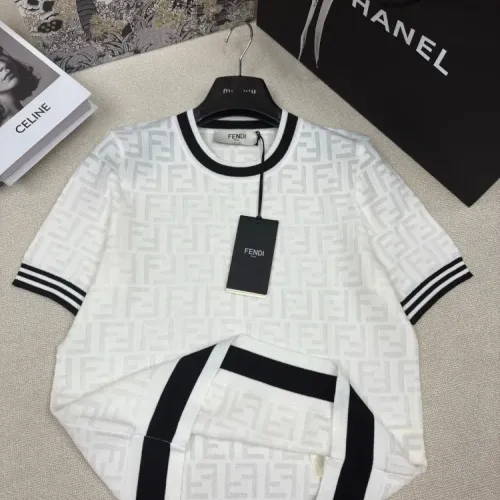 Replica Fendi T-Shirts Short Sleeved For Women #1458766 $76.00 USD for Wholesale