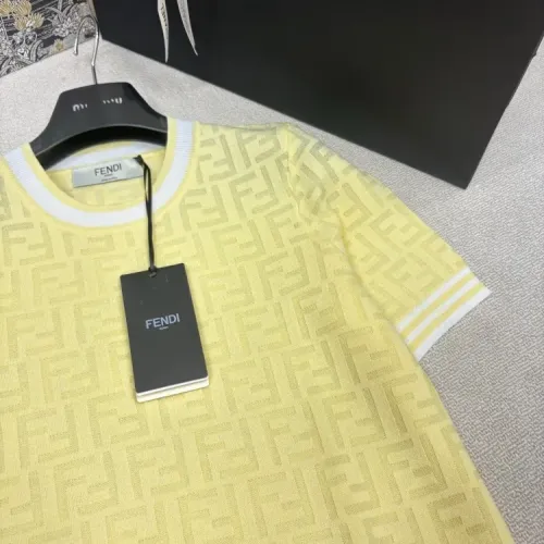 Replica Fendi T-Shirts Short Sleeved For Women #1458767 $76.00 USD for Wholesale