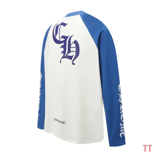 Replica Chrome Hearts T-Shirts Long Sleeved For Unisex #1458774 $39.00 USD for Wholesale