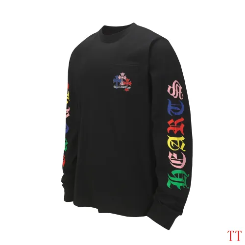 Wholesale Chrome Hearts T-Shirts Long Sleeved For Unisex #1458783 $39.00 USD, Wholesale Quality Replica Chrome Hearts T-Shirts
