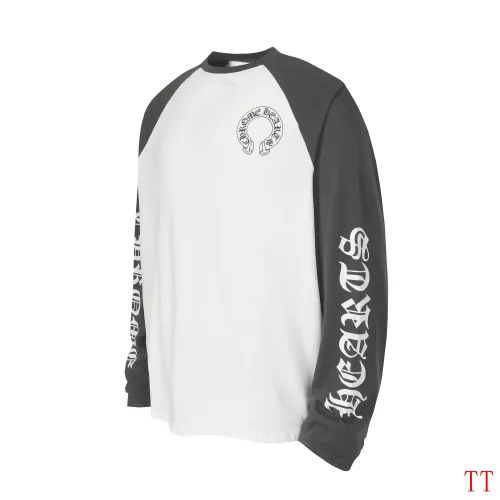 Wholesale Chrome Hearts T-Shirts Long Sleeved For Unisex #1458785 $39.00 USD, Wholesale Quality Replica Chrome Hearts T-Shirts
