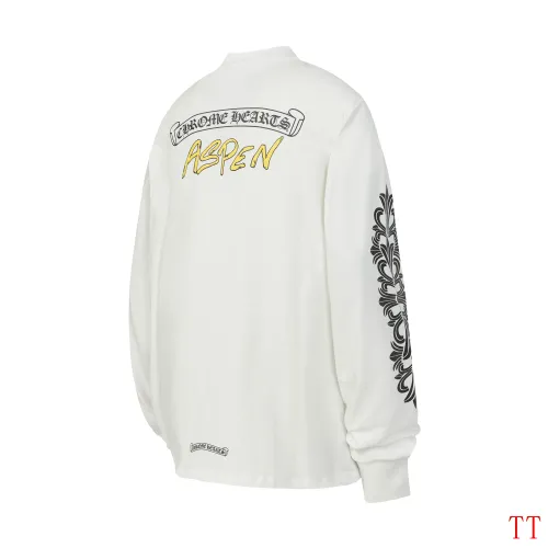 Replica Chrome Hearts T-Shirts Long Sleeved For Unisex #1458791 $39.00 USD for Wholesale