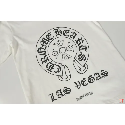 Replica Chrome Hearts T-Shirts Long Sleeved For Unisex #1458801 $39.00 USD for Wholesale