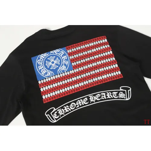 Replica Chrome Hearts T-Shirts Long Sleeved For Unisex #1458804 $39.00 USD for Wholesale