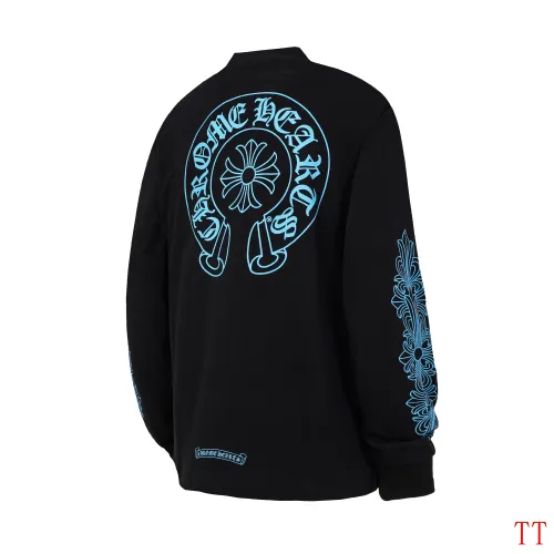 Replica Chrome Hearts T-Shirts Long Sleeved For Unisex #1458806 $39.00 USD for Wholesale