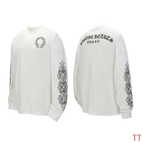 Wholesale Chrome Hearts T-Shirts Long Sleeved For Unisex #1458822 $39.00 USD, Wholesale Quality Replica Chrome Hearts T-Shirts