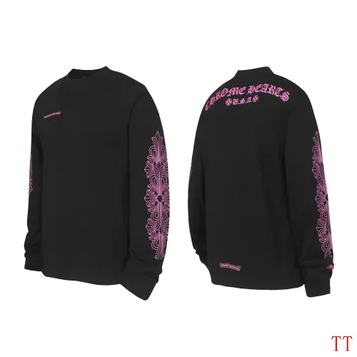 Wholesale Chrome Hearts T-Shirts Long Sleeved For Unisex #1458825 $39.00 USD, Wholesale Quality Replica Chrome Hearts T-Shirts