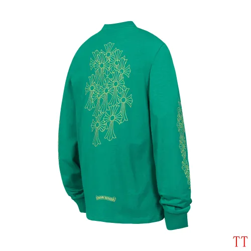 Replica Chrome Hearts T-Shirts Long Sleeved For Unisex #1458830 $39.00 USD for Wholesale