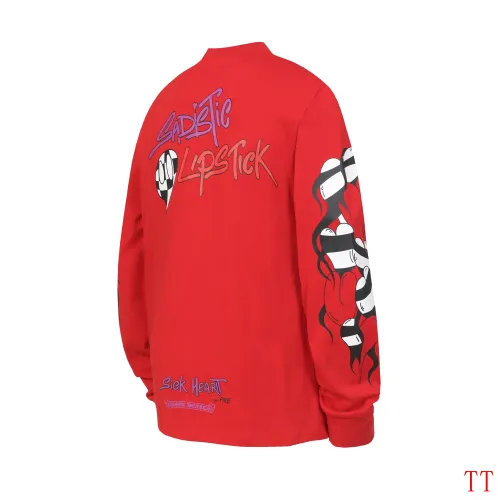 Replica Chrome Hearts T-Shirts Long Sleeved For Unisex #1458831 $39.00 USD for Wholesale