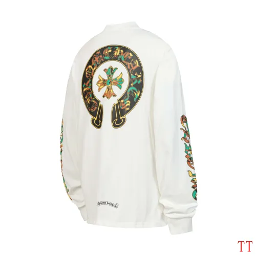 Replica Chrome Hearts T-Shirts Long Sleeved For Unisex #1458832 $39.00 USD for Wholesale