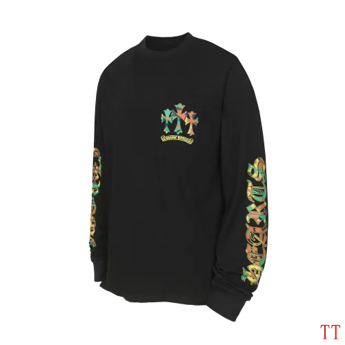 Replica Chrome Hearts T-Shirts Long Sleeved For Unisex #1458833 $39.00 USD for Wholesale