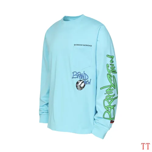 Replica Chrome Hearts T-Shirts Long Sleeved For Unisex #1458836 $39.00 USD for Wholesale
