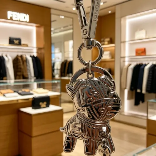 Replica Fendi Key Holder And Bag Buckle #1458839 $23.00 USD for Wholesale