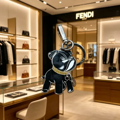 Replica Fendi Key Holder And Bag Buckle #1458841 $23.00 USD for Wholesale