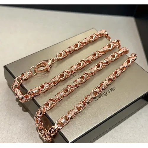 Wholesale Yves Saint Laurent YSL Necklaces #1458844 $48.00 USD, Wholesale Quality Replica Yves Saint Laurent YSL Necklaces