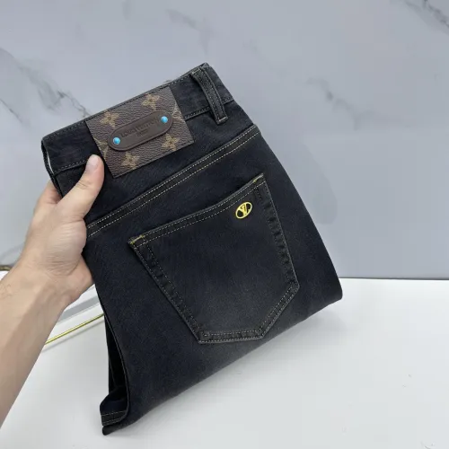 Wholesale Louis Vuitton LV Jeans For Men #1458883 $88.00 USD, Wholesale Quality Replica Louis Vuitton LV Jeans