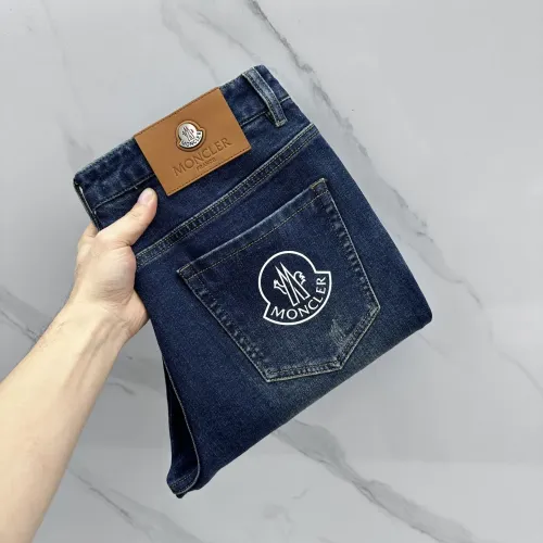Wholesale Moncler Jeans For Men #1458885 $88.00 USD, Wholesale Quality Replica Moncler Jeans