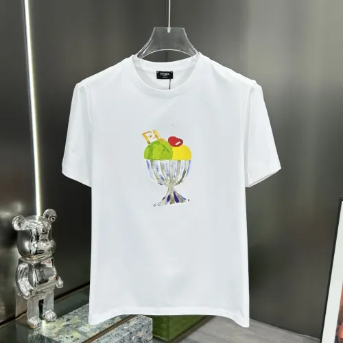 Wholesale Fendi T-Shirts Short Sleeved For Unisex #1458941 $68.00 USD, Wholesale Quality Replica Fendi T-Shirts