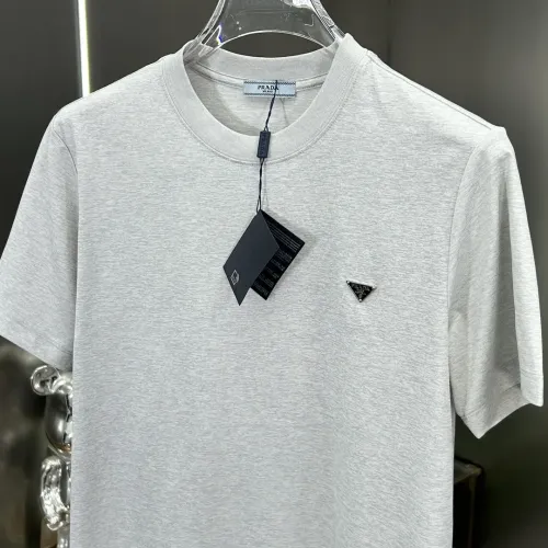 Replica Prada T-Shirts Short Sleeved For Men #1458949 $56.00 USD for Wholesale