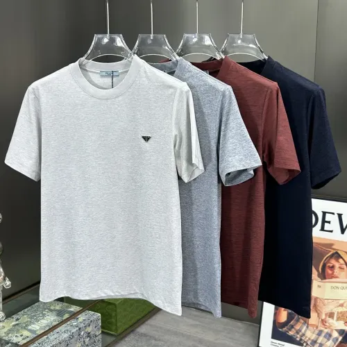 Replica Prada T-Shirts Short Sleeved For Men #1458950 $56.00 USD for Wholesale