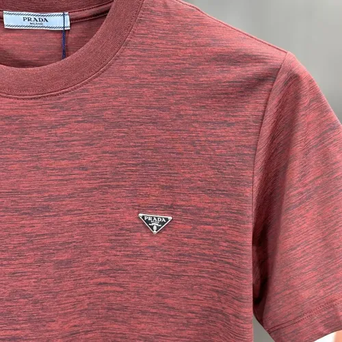 Replica Prada T-Shirts Short Sleeved For Men #1458951 $56.00 USD for Wholesale