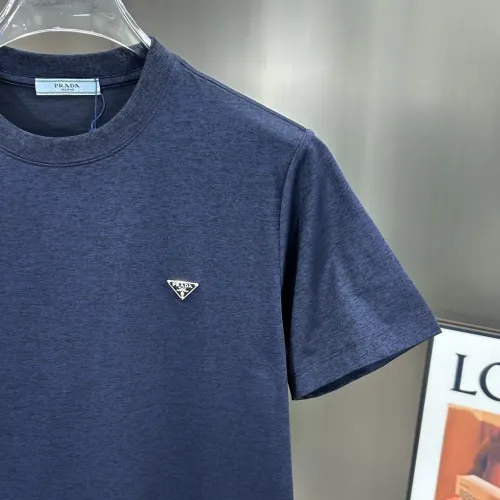 Replica Prada T-Shirts Short Sleeved For Men #1458952 $56.00 USD for Wholesale