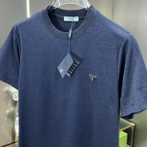 Replica Prada T-Shirts Short Sleeved For Men #1458952 $56.00 USD for Wholesale