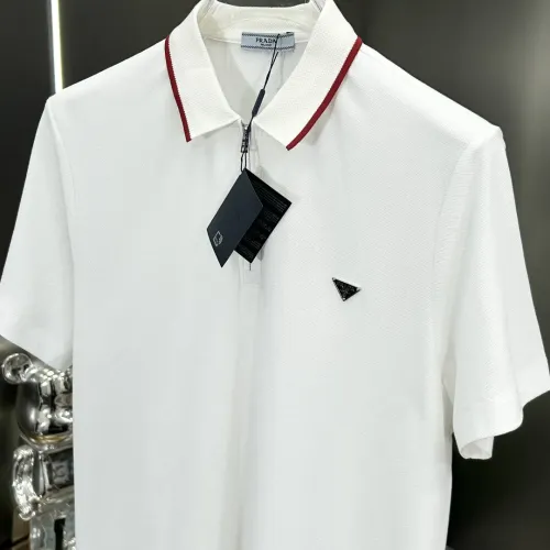 Replica Prada T-Shirts Short Sleeved For Men #1458953 $68.00 USD for Wholesale