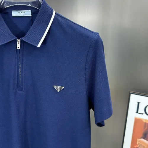 Replica Prada T-Shirts Short Sleeved For Men #1458955 $68.00 USD for Wholesale