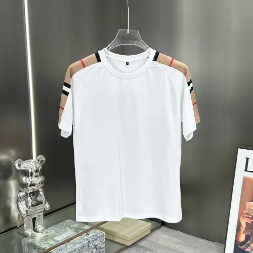 Wholesale Burberry T-Shirts Short Sleeved For Men #1458969 $56.00 USD, Wholesale Quality Replica Burberry T-Shirts