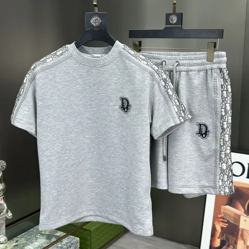 Wholesale Christian Dior Tracksuits Short Sleeved For Men #1458987 $112.00 USD, Wholesale Quality Replica Christian Dior Tracksuits