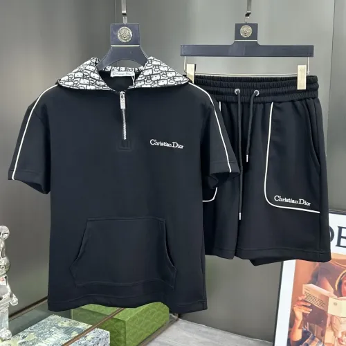 Wholesale Christian Dior Tracksuits Short Sleeved For Men #1458990 $112.00 USD, Wholesale Quality Replica Christian Dior Tracksuits