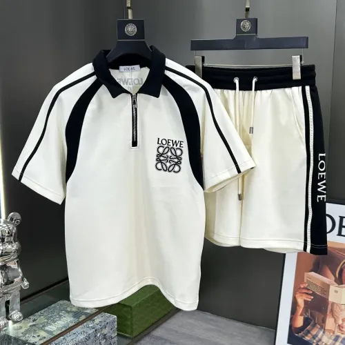 Wholesale LOEWE Tracksuits Short Sleeved For Men #1458995 $112.00 USD, Wholesale Quality Replica LOEWE Tracksuits