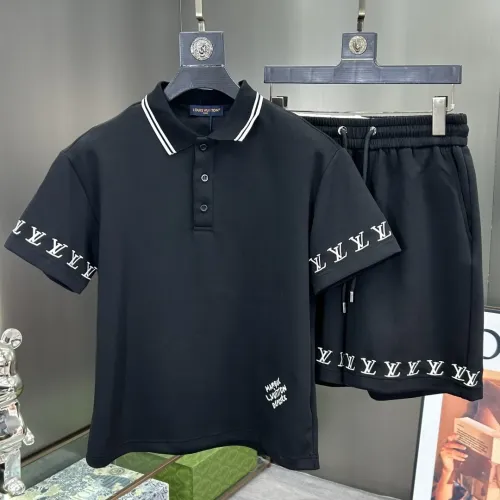 Wholesale Louis Vuitton LV Tracksuits Short Sleeved For Men #1459003 $112.00 USD, Wholesale Quality Replica Louis Vuitton LV Tracksuits
